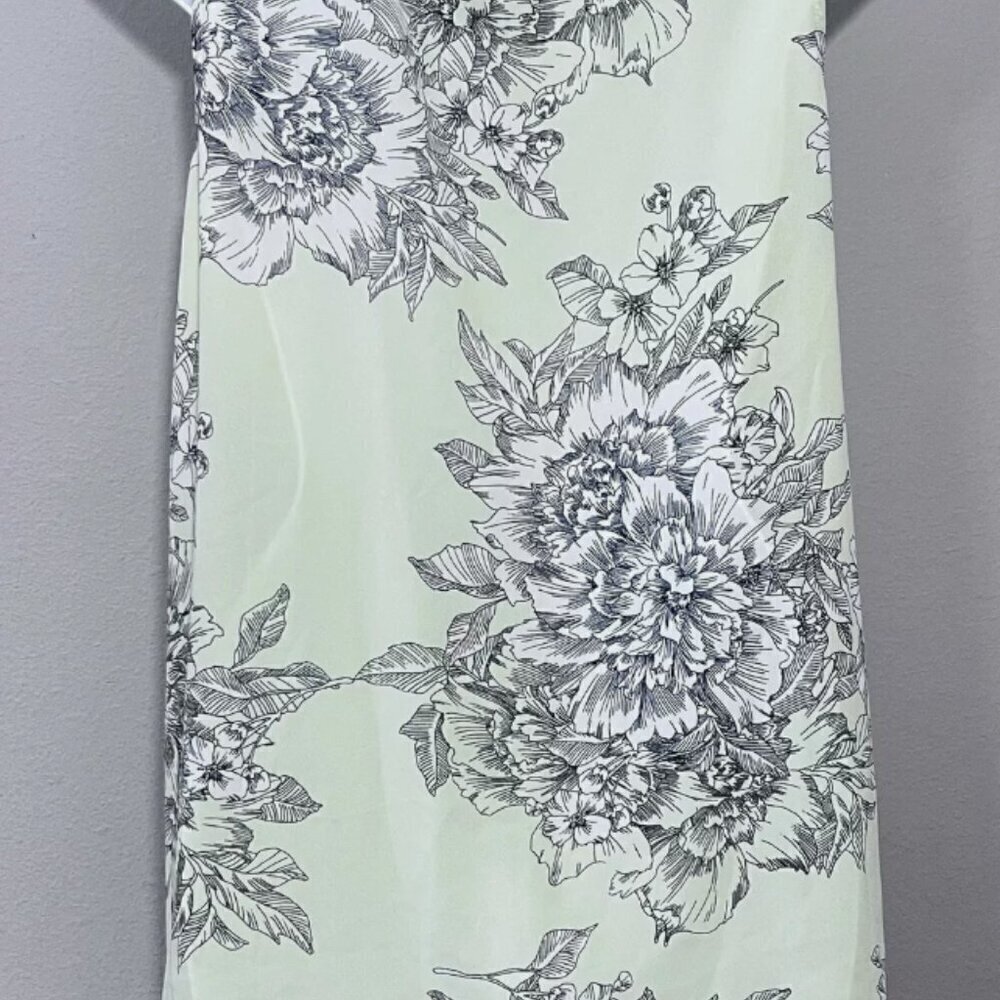 Roz and Ali floral sleeveless top Size Small New Without Tags - Picture 5 of 7